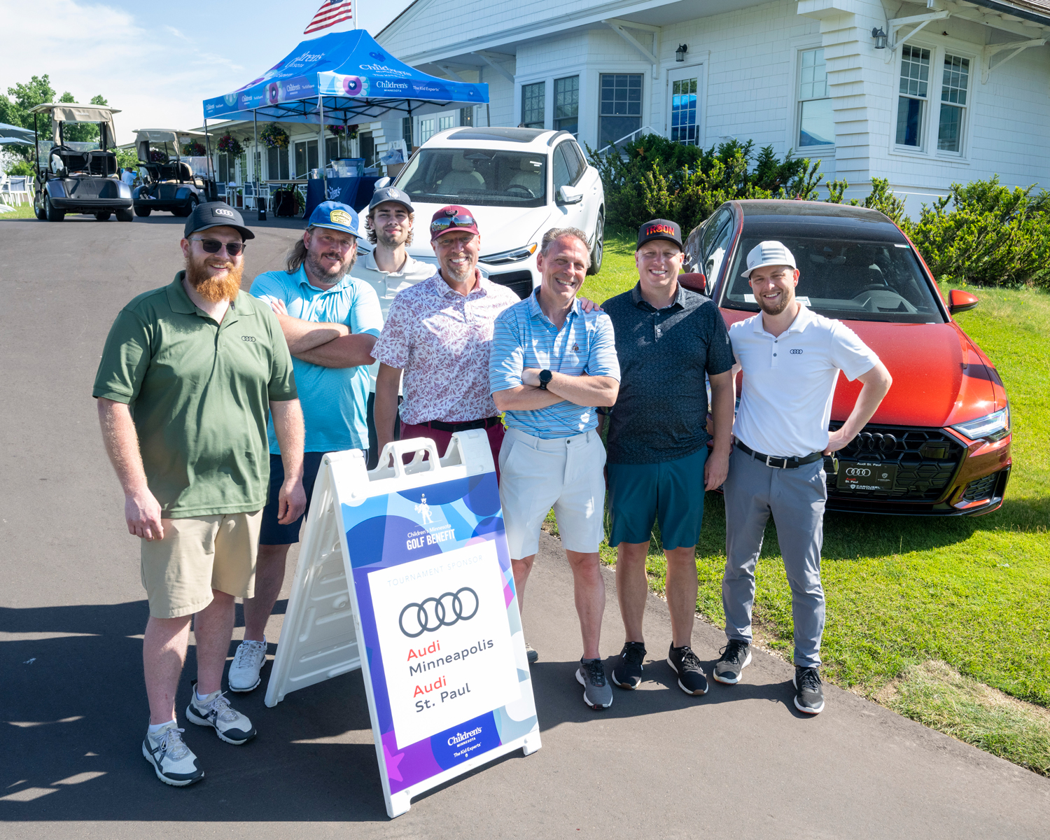 Image-2 Golfers at 2025 Golf Benefit event