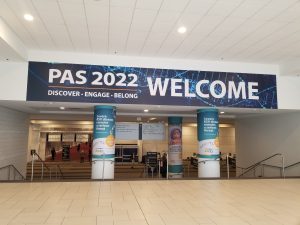 Welcome to PAS 2022 sign