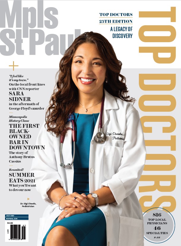 Dr. Gigi Chawla featured in Mpls.St.Paul Magazine Top Doctors issue